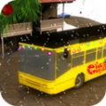 圣诞节雪地巴士模拟器